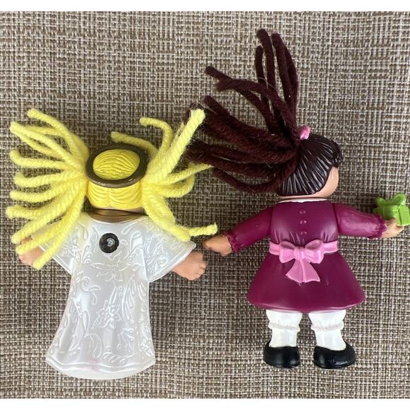 Lot of 9 1990s Cabbage Patch Kid Miniature Figures Dolls Toys PVC McDonald's - Picture 7 of 11